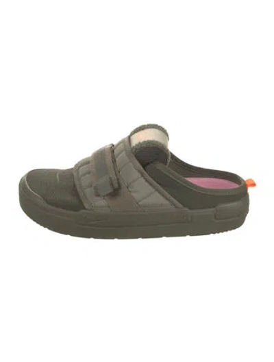 Pre-owned Nike Slippers In Green