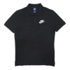 Nike Small Logo Casual Sports Short Sleeve Polo Shirt Black