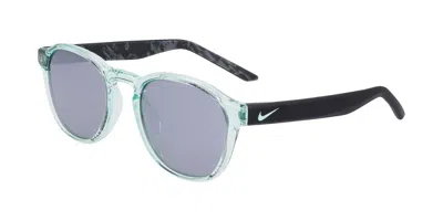 Nike Smash Dz7382 342 Men's Sunglasses Green Size 47 In Multi