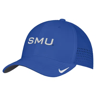 Nike Smu Sideline  Unisex Dri-fit College Hat In Blue