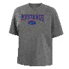 Nike Smu  Women's College Boxy T-shirt In Grey