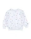 Nike Snack Pack Bf Crew Toddler Girl Sweatshirt White Size 6 Cotton, Polyester In White