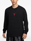 Nike Snake-print Sweatshirt In Black
