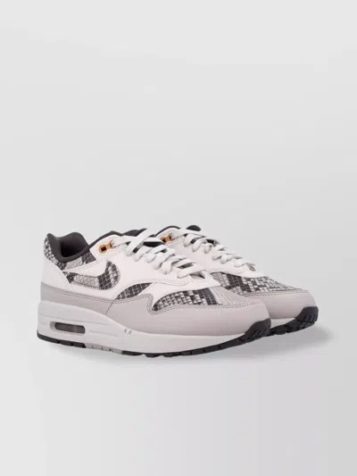 Nike Snakeskin Pattern Low-top Sneakers With Padded Collar In Brown