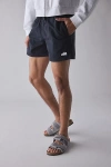 Nike Sneaker Patch 5" Swim Short In Black, Men's At Urban Outfitters In Black