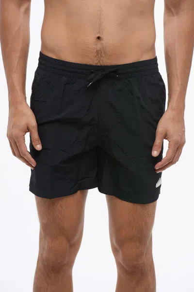 Nike Sneaker Patch Boxer Swim Shorts In Blue