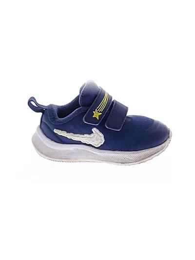 Pre-owned Nike Kids' Sneakers In Blue