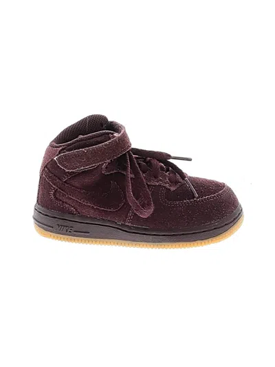 Pre-owned Nike Kids' Sneakers In Burgundy