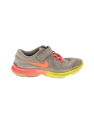 Pre-owned Nike Kids' Sneakers In Gray
