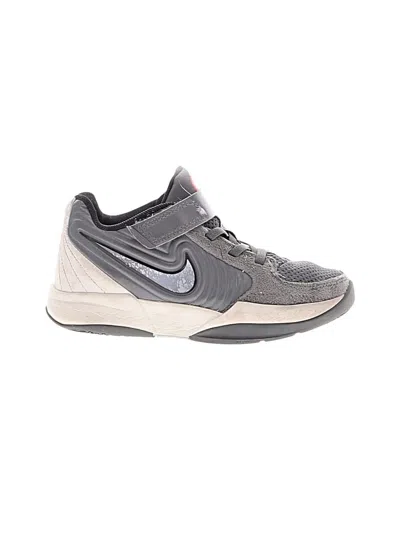 Pre-owned Nike Kids' Sneakers In Gray