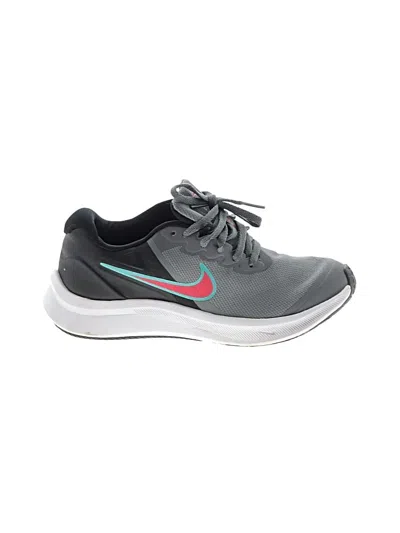 Pre-owned Nike Kids' Sneakers In Gray