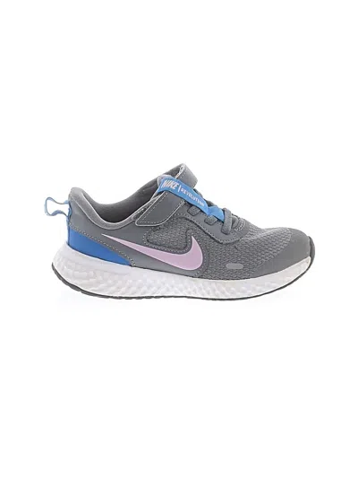 Pre-owned Nike Kids' Sneakers In Gray