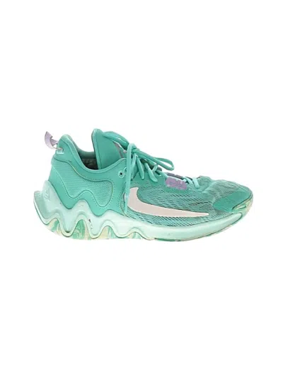 Pre-owned Nike Kids' Sneakers In Green