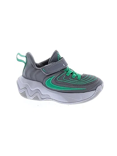 Pre-owned Nike Kids' Sneakers In Green