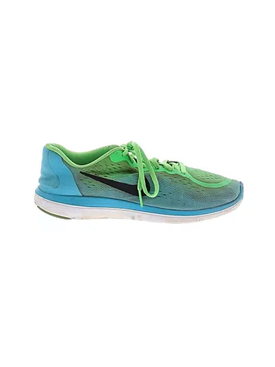 Pre-owned Nike Kids' Sneakers In Green