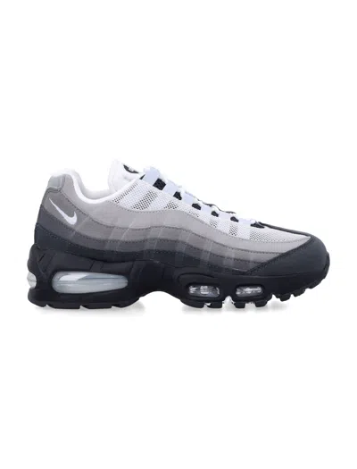 Nike Textile Low-top Sneakers In Gray
