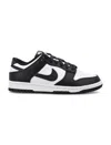 Nike Black & White Dunk Low Retro Se Sneakers In Multicolor