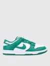 Nike Dunk Low Retro Sneakers In Green Leather In Green