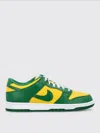 Nike Men's Dunk Low Sp Brazil Sneakers In Varsity Maize/pine Green-white In Green