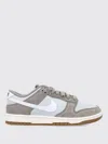 Nike Suede Panelled Sneakers In Metallic