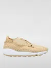 Nike Women S Air Footscape Woven Sneakers Sesame In Cream