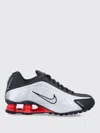 Nike Shox R4 Sneakers Contrast Sole In Black