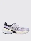 Nike V2k Run Sneakers In Silver And Grape In Lila
