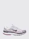 Nike Silver Panelled Trainers In Pink