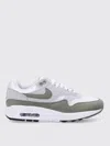 Nike Leather Mesh Sneakers Padded Collar In Sage Grün