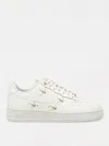 Nike 耐克女鞋air Force 1 Af1 白金四钩 空军一号低帮板鞋fv3654-111 In White