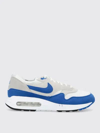 Nike Sneakers  Woman Color White In White Royal Blue