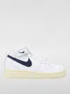 Nike Mid-top Sneakers With Perforated Toe Box In Weiss