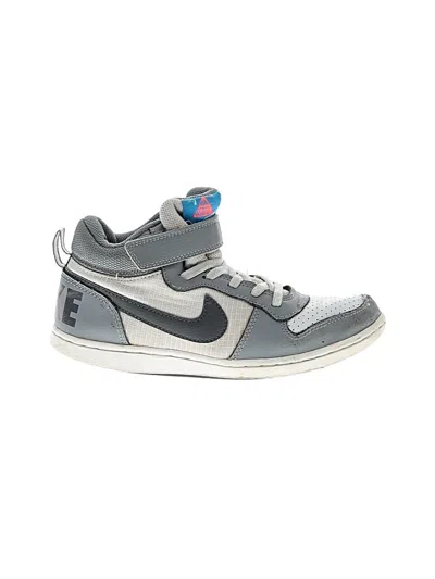 Pre-owned Nike Kids' Sneakers In Silver