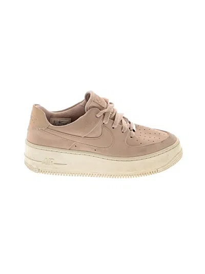 Pre-owned Nike Sneakers In Tan