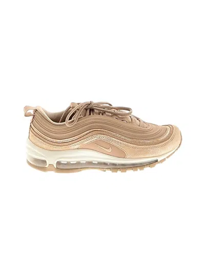 Pre-owned Nike Sneakers In Tan