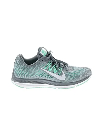 Pre-owned Nike Sneakers In Teal