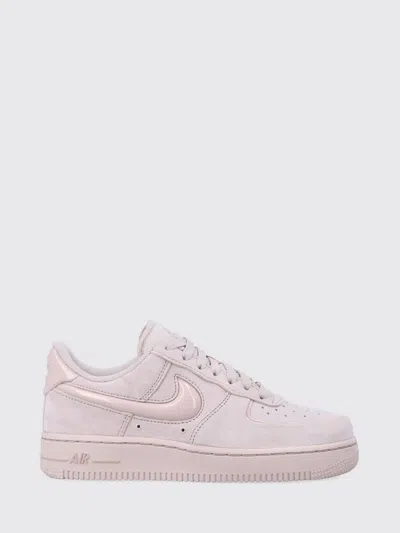Nike Air Force Monochromatic Suede Sneakers In Pink