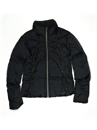 Pre-owned Nike Kids' Snow Jacket In Black