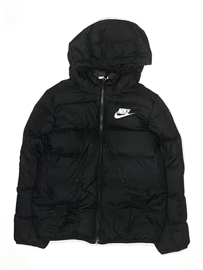 Pre-owned Nike Kids' Snow Jacket In Black