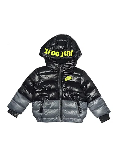 Pre-owned Nike Babies' Snow Jacket In Black