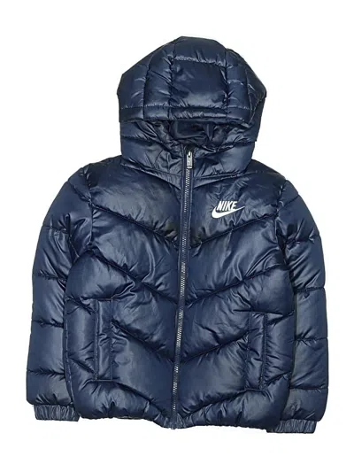 Pre-owned Nike Kids' Snow Jacket In Blue