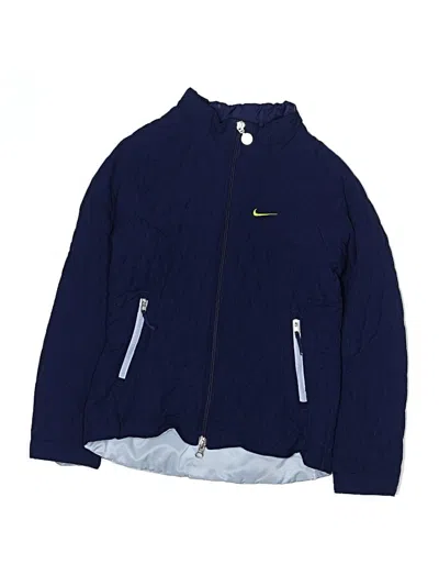 Pre-owned Nike Kids' Snow Jacket In Blue