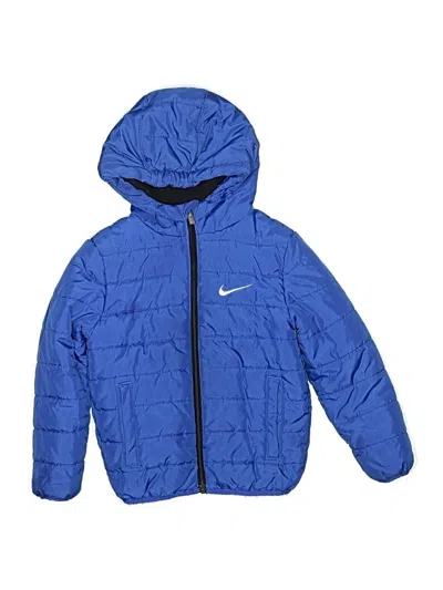 Pre-owned Nike Kids' Snow Jacket In Blue