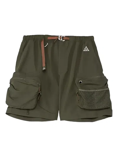 Nike Snowgrass Cargo Shorts In Green