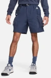 Nike Snowgrass Water Repellent Nylon Cargo Shorts