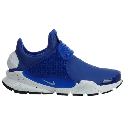 Pre-owned Nike Sock Dart Prm (women's) Sneakers In Paramount Blue/ White/ Black