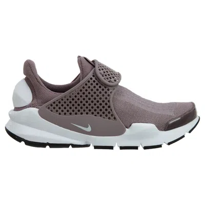 Pre-owned Nike Sock Dart (women's) Sneakers In Taupe Grey/white/black