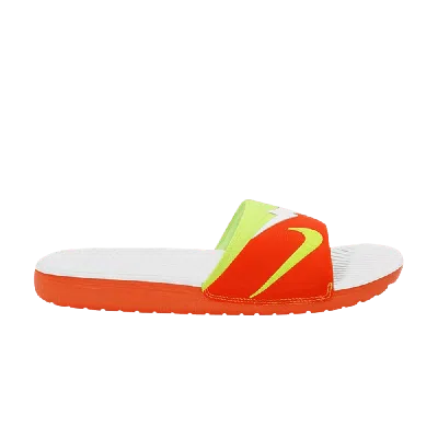 Pre-owned Nike Solarsoft Kd Slide 2 'total Orange Volt'