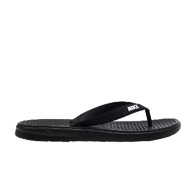 Pre-owned Nike Solay Thong Gs 'black'