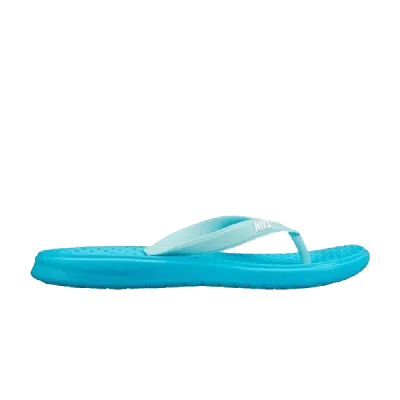 Pre-owned Nike Solay Thong Gs 'chlorine Blue'